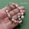 Bransoletki asymetryczna bransoletka z perłami