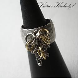 nowoczesny,oryginalny pierścień - Pierścionki - Biżuteria
