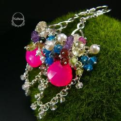 kolczyki wiosenne,z perłami,nehesi - Kolczyki - Biżuteria