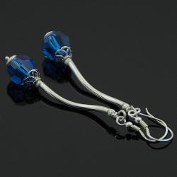 Swarovski Capri Blue - Kolczyki - Biżuteria
