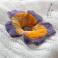 Broszki filcowa broszka,filc,filcowy,kwiat,fioletowa