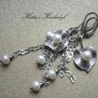 Kolczyki kolczyki z perłami,ekskluzywne,eleganckie,wytworne