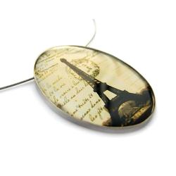 ekskluzywny naszyjnik ze zdjęciem z Paryża - Naszyjniki - Biżuteria