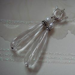 eleganckie kolczyki,ślubne,kryształ - Kolczyki - Biżuteria