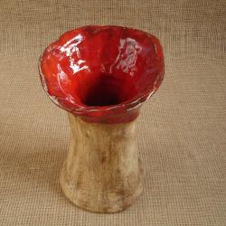 ceramika użytkowa,wazon kamionkowy - Ceramika i szkło - Wyposażenie wnętrz