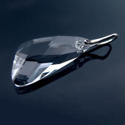 wisior Swarovski Wing crystal i srebro - Wisiory - Biżuteria