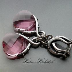 eleganckie,kryształowe - Kolczyki - Biżuteria