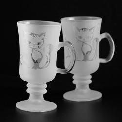 oryginalne szklanki,z kotami,prezent dla kociary - Ceramika i szkło - Wyposażenie wnętrz