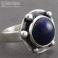 Pierścionki srebrny pierścionek z lapisem,lapis lazuli