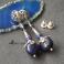 Kolczyki lapis lazuli,eleganckie kolczyki,ekskluzywne