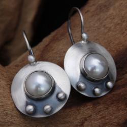 perłowe - Kolczyki - Biżuteria