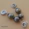 Kolczyki orientalne kolczyki z perłami